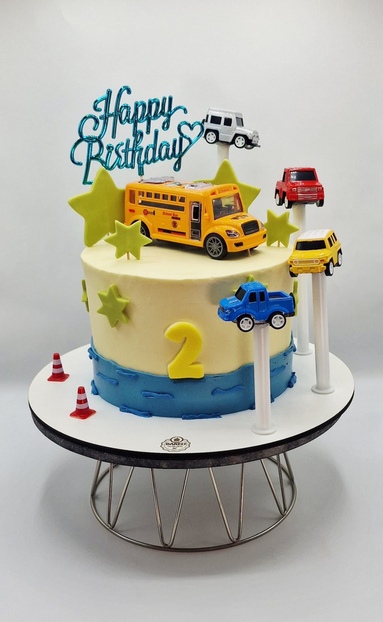 Bespoke custom celebration cake for Boys & Adventures handcrafted by Nicoleta